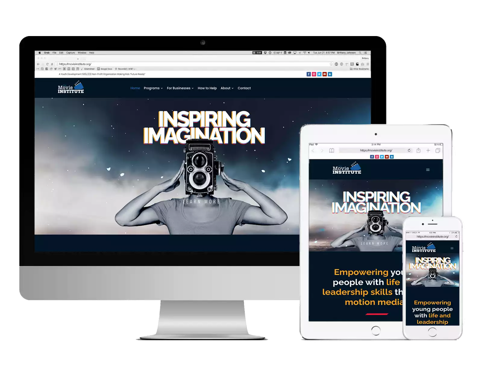 The Movie Institute Website