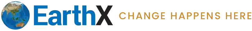 EarthX Change Happens Here Logo