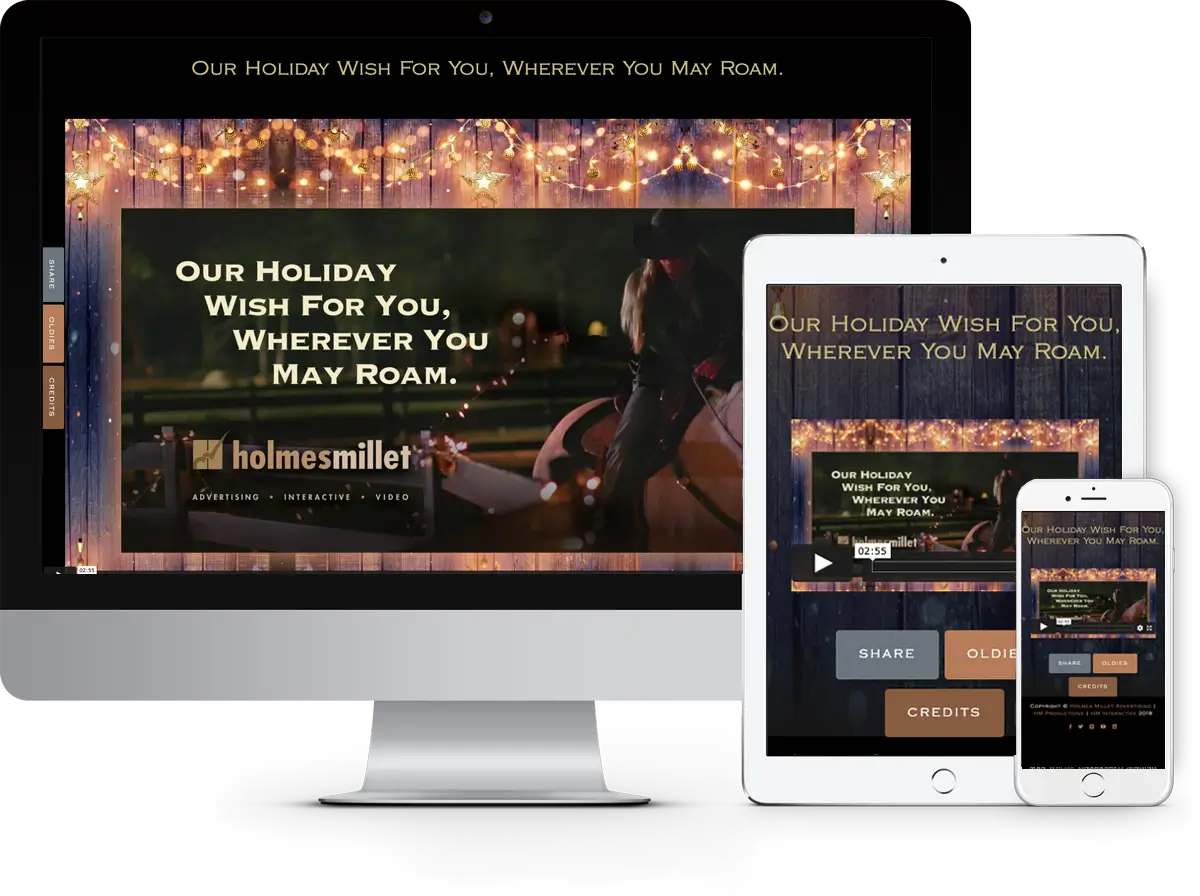 Holmes Millet Holiday 2018 Website