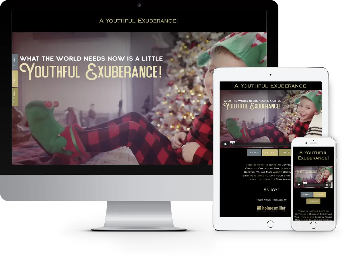 Holmes Millet Holiday 2020 Website